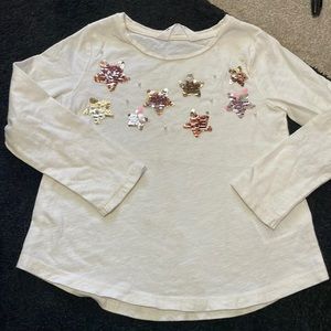 H&M 3-4y Stars top